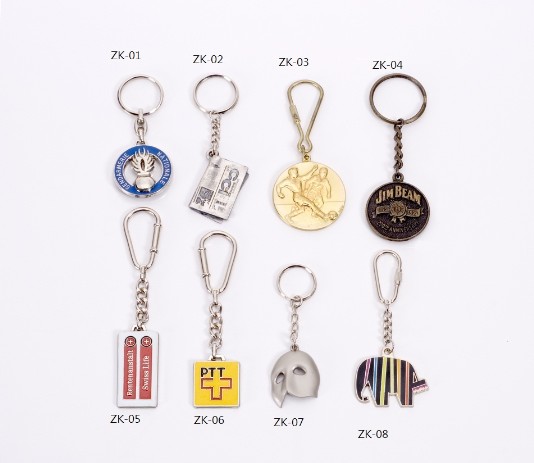 Zinc Alloyed Keyring


